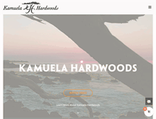 Tablet Screenshot of kamuelahardwoods.com